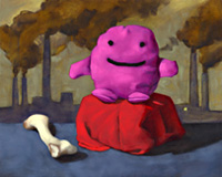 bright pink smile by alexandria levin